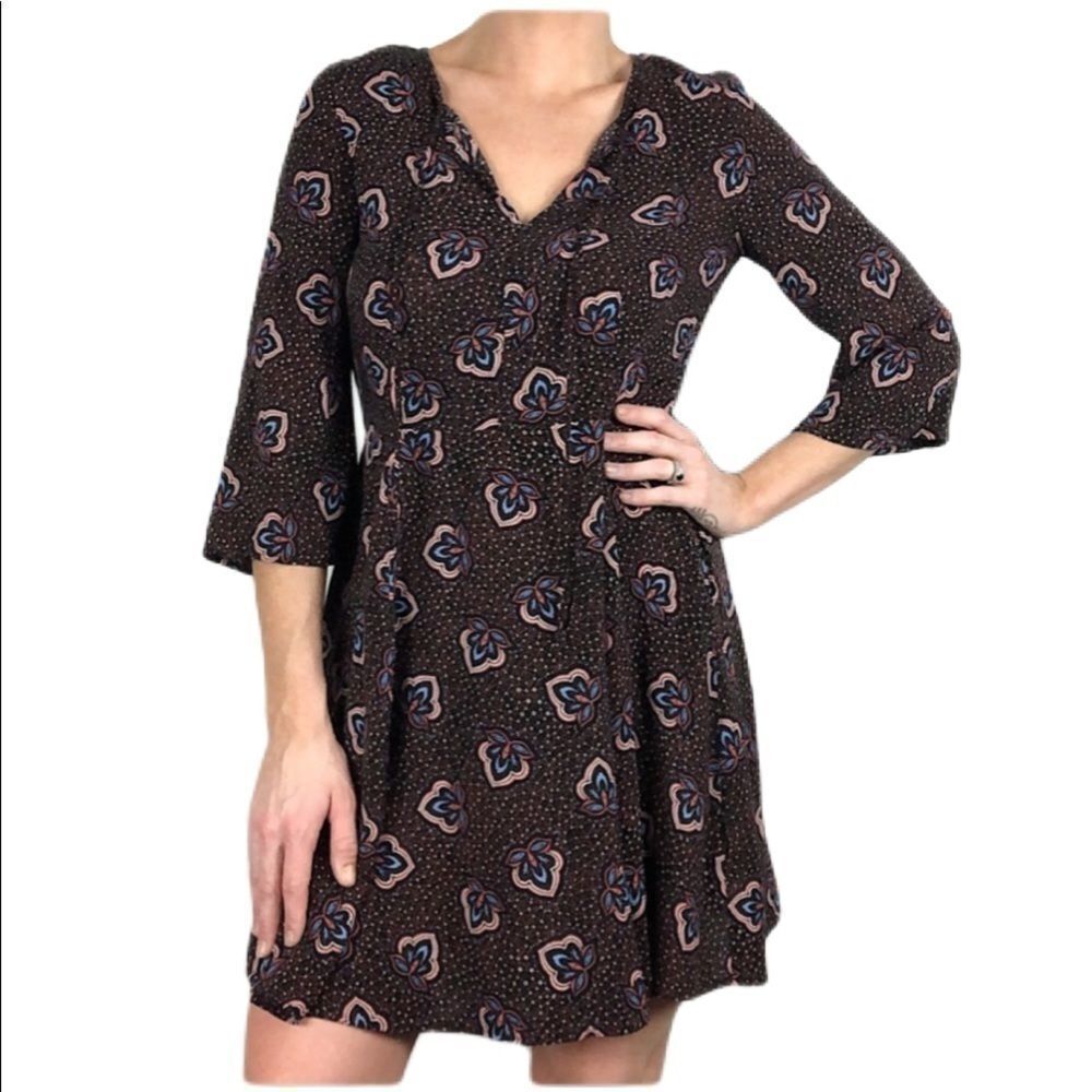 H&M bell sleeved mini dress